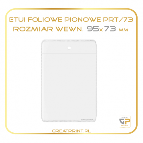 Identyfikator Pion. - PRT/73 (95x73) FOLIA WZMOCNIONA