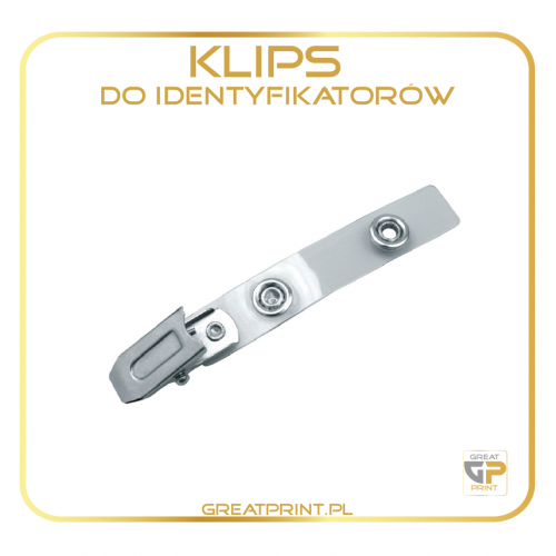 Klips do identyfikatorów