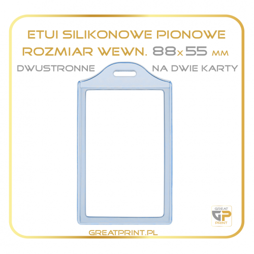 Id.Pion. Silikon. na 2karty (88x55) SILIKON - (BARDZO MOCNE)